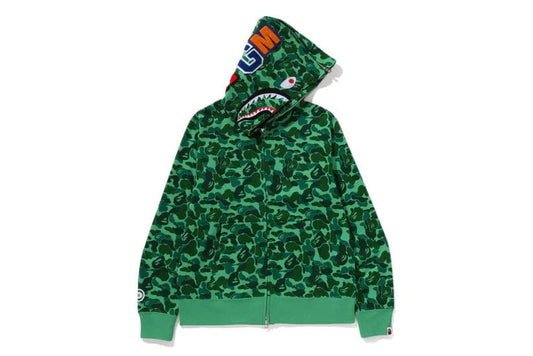 Bape Shibuya Special Edition City Camo Shark Full Zip Hoodie
