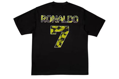 Bape x CR7Life Ronaldo 7 T-Shirt Black