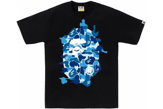 Bape ABC Camo Rebuild Big Ape Head Tee Black