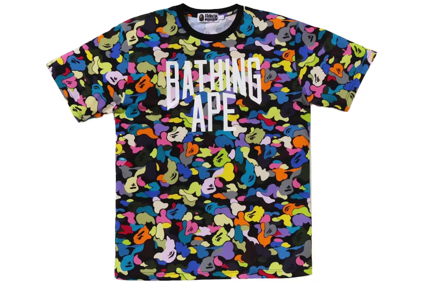 Bape Multi Camo NYC Logo Tee