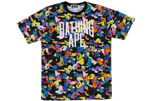 Bape Multi Camo NYC Logo Tee