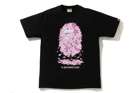 A Bathing Ape Sakura Tee Black
