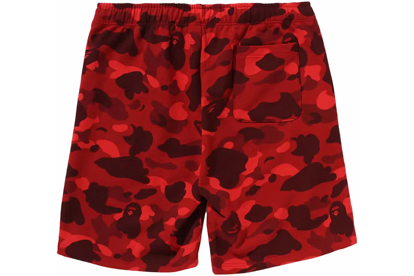 BAPE ABC Camo Shark Sweat Red