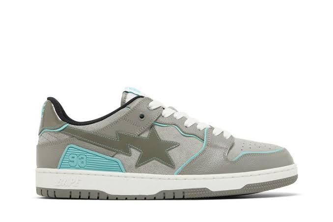 A Bathing Ape BAPE SK8 STA Sneaker Grey