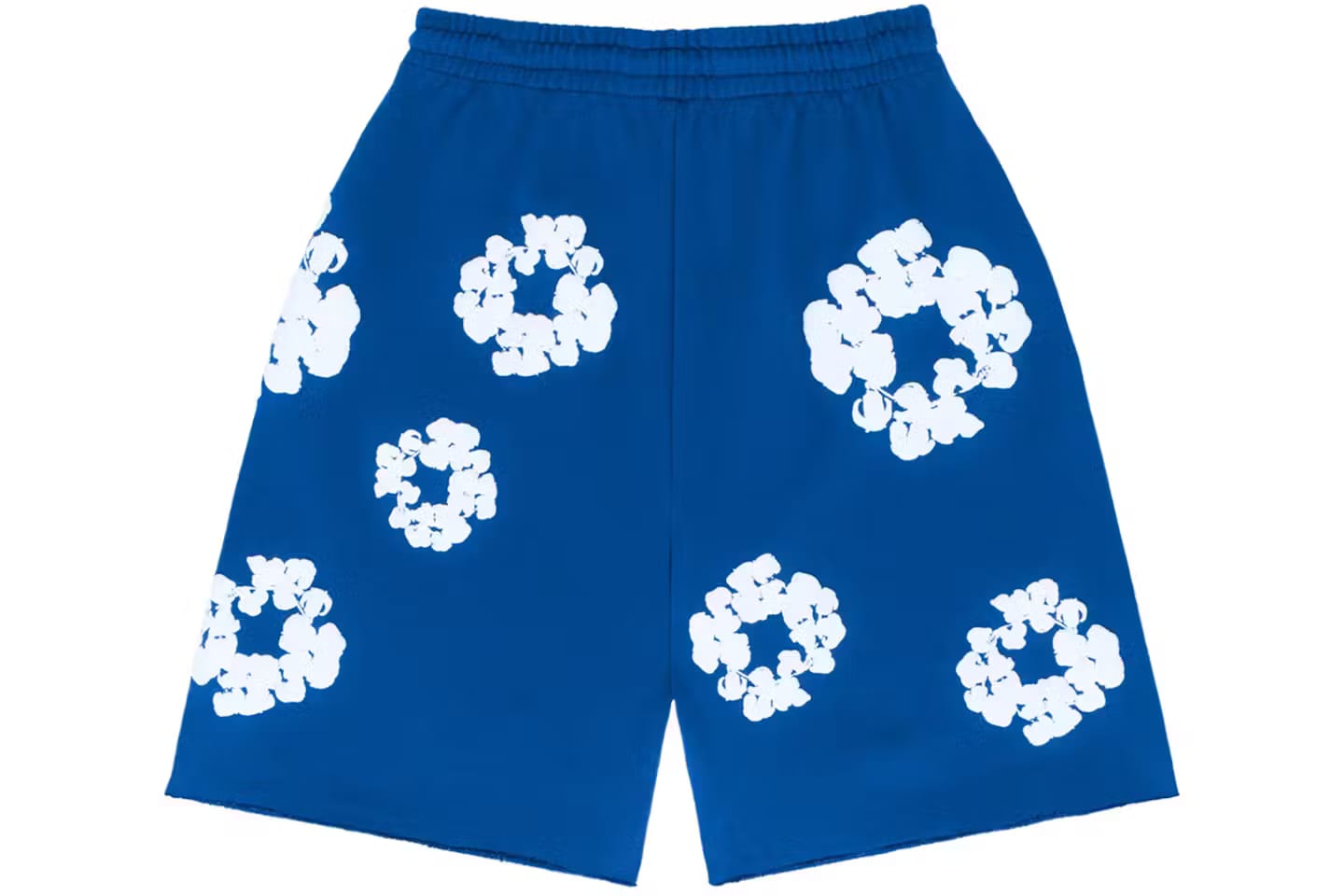 Denim Tears Cotton Wreath Sweatshorts  Blue