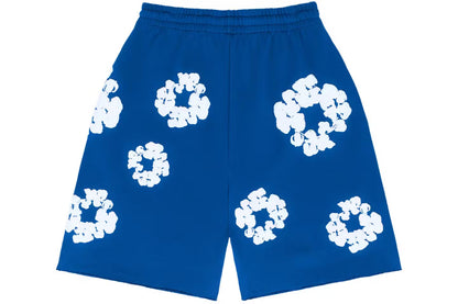 Denim Tears Cotton Wreath Sweatshorts  Blue