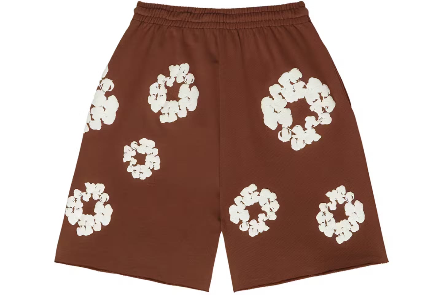 Denim Tears Cotton Wreath Sweatshorts Brown