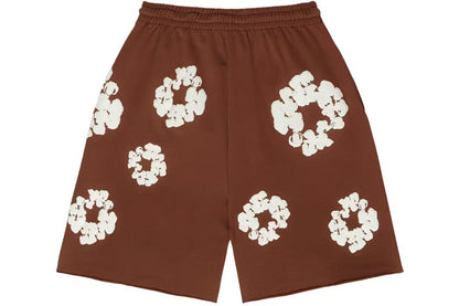 Denim Tears Cotton Wreath Sweatshorts Brown