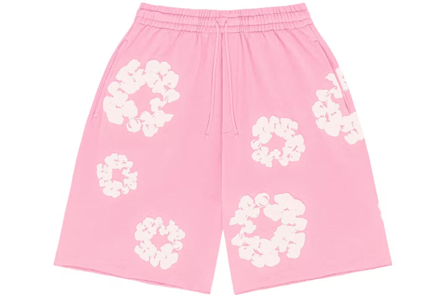 Denim Tears Cotton Wreath Sweatshorts Baby Pink