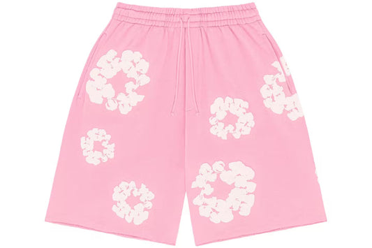 Denim Tears Cotton Wreath Sweatshorts Baby Pink
