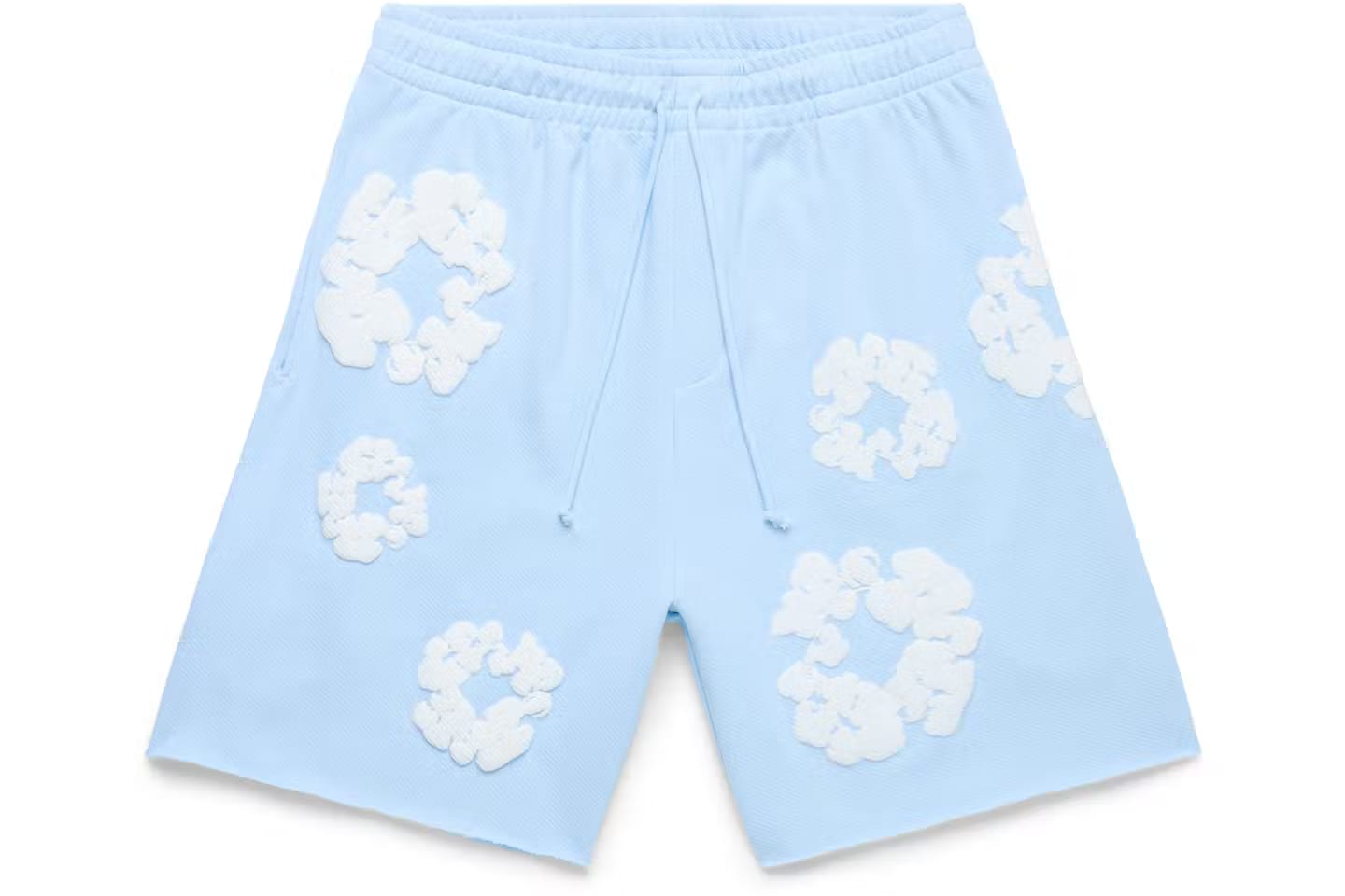 Denim Tears Cotton Wreath Sweatshorts Baby Blue