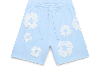Denim Tears Cotton Wreath Sweatshorts Baby Blue