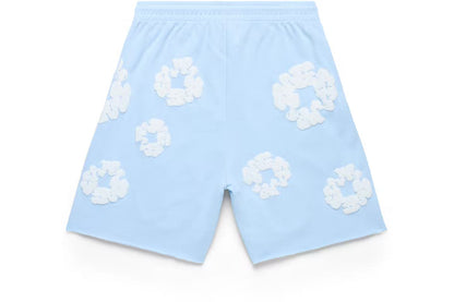 Denim Tears Cotton Wreath Sweatshorts Baby Blue