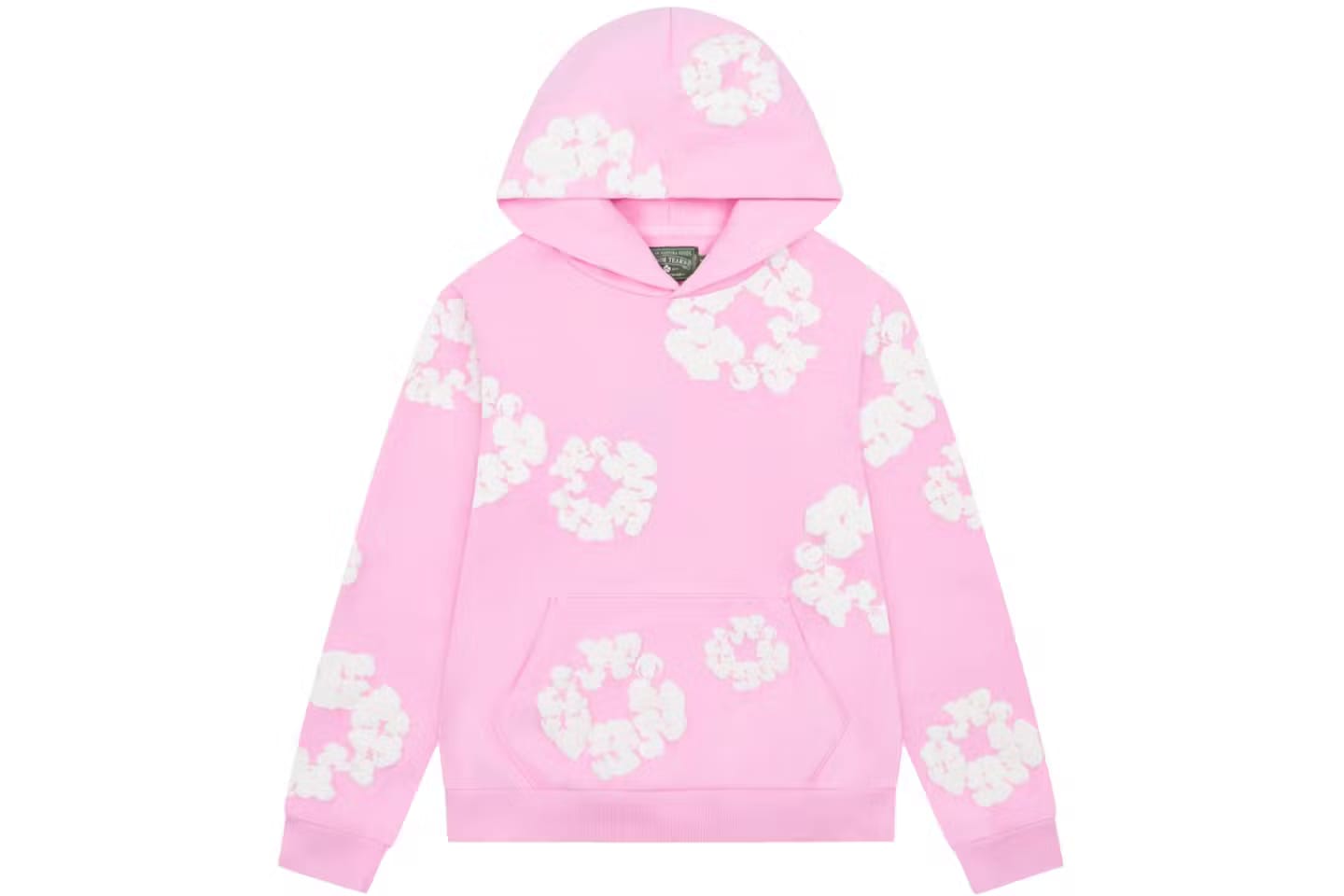 Denim Tears Cotton Wreath Hoodie Pink