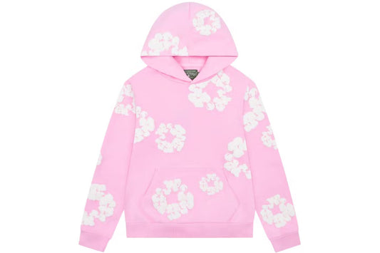 Denim Tears Cotton Wreath Hoodie Pink