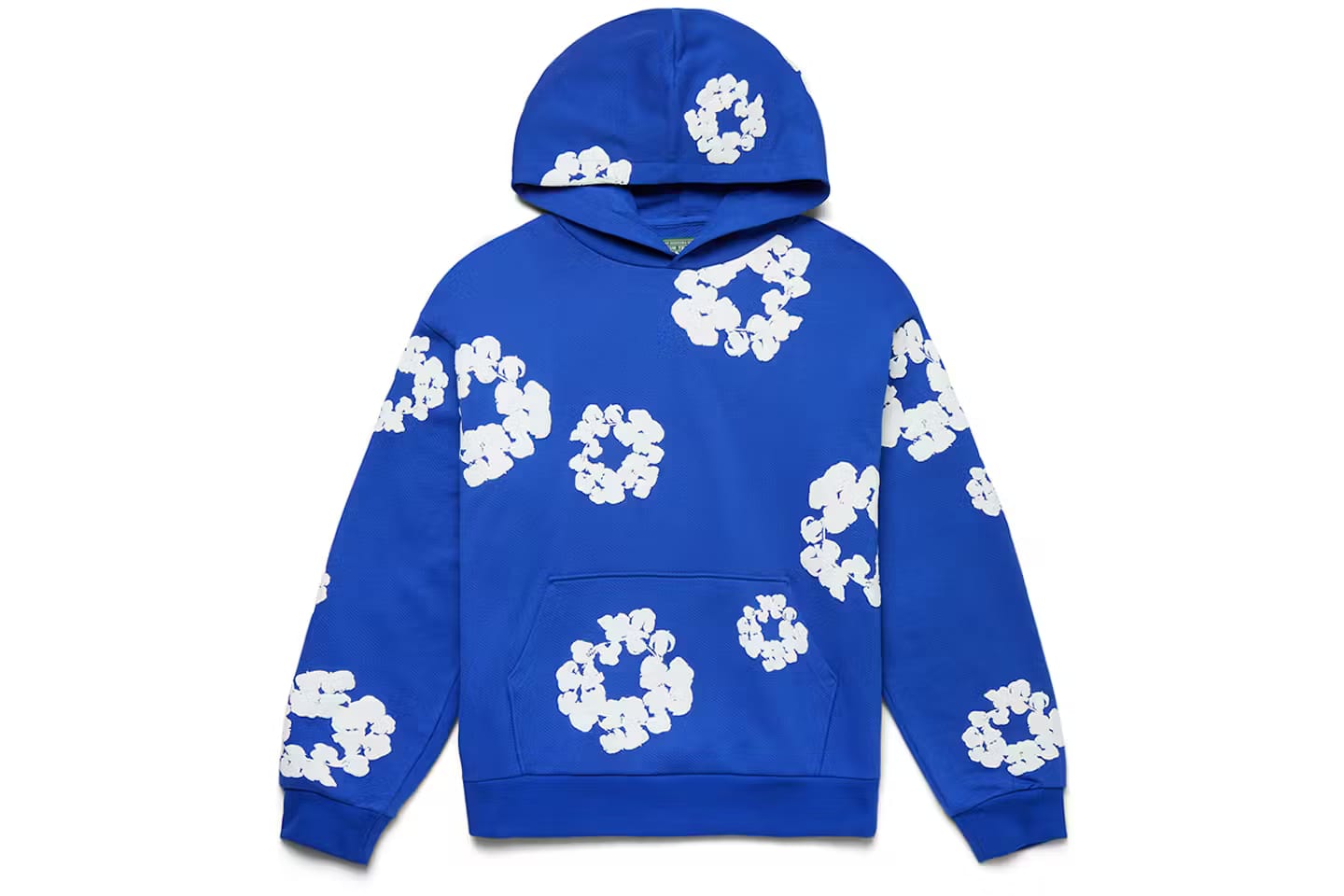Denim Tears Cotton Wreath Hoodie Royal Blue