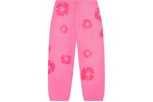 Denim Tears Cotton Wreath Sweatpants Pink