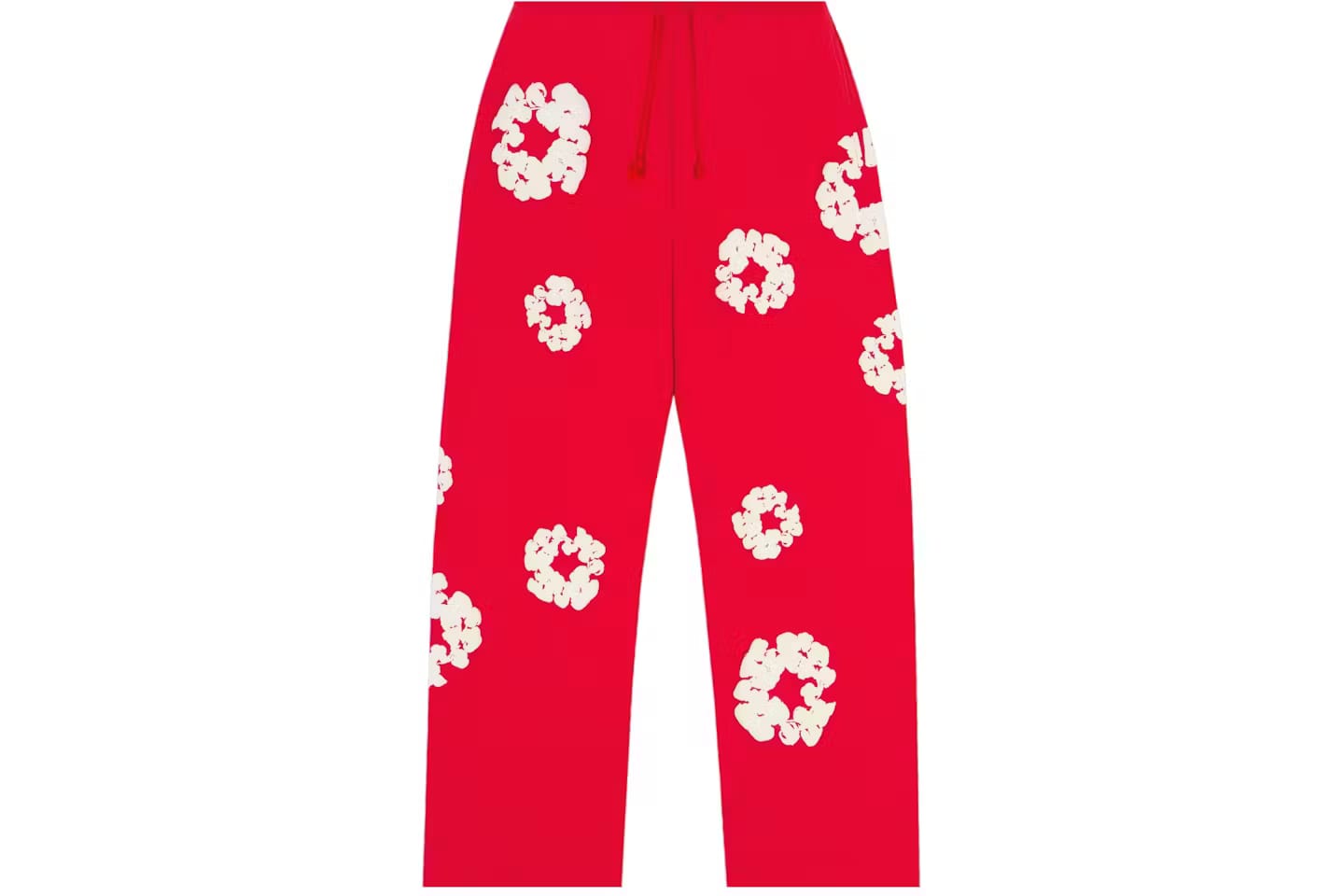 Denim Tears Cotton Wreath Sweatpants Red