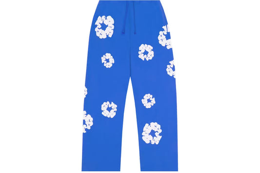 Denim Tears Cotton Wreath Sweatpants Blue