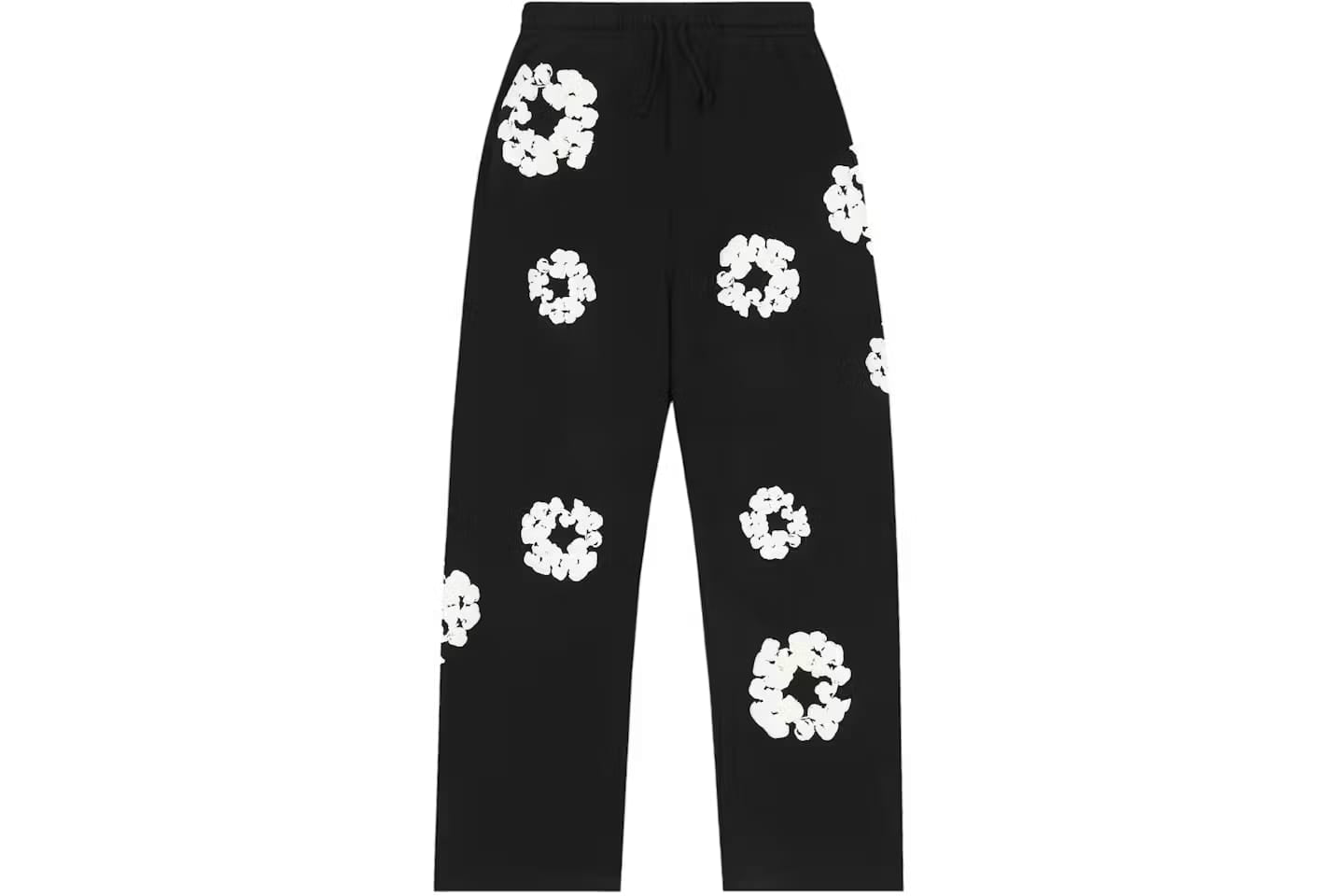 Denim Tears Cotton Wreath Sweatpants Black