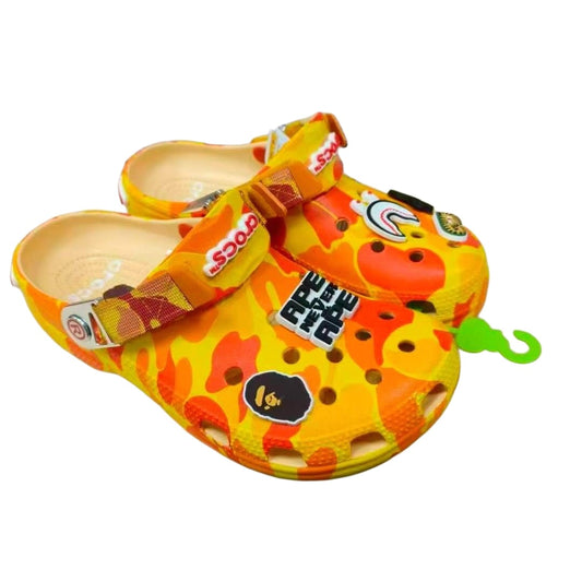 BAPE x Crocs Classic Clog ABC Cam Yellow