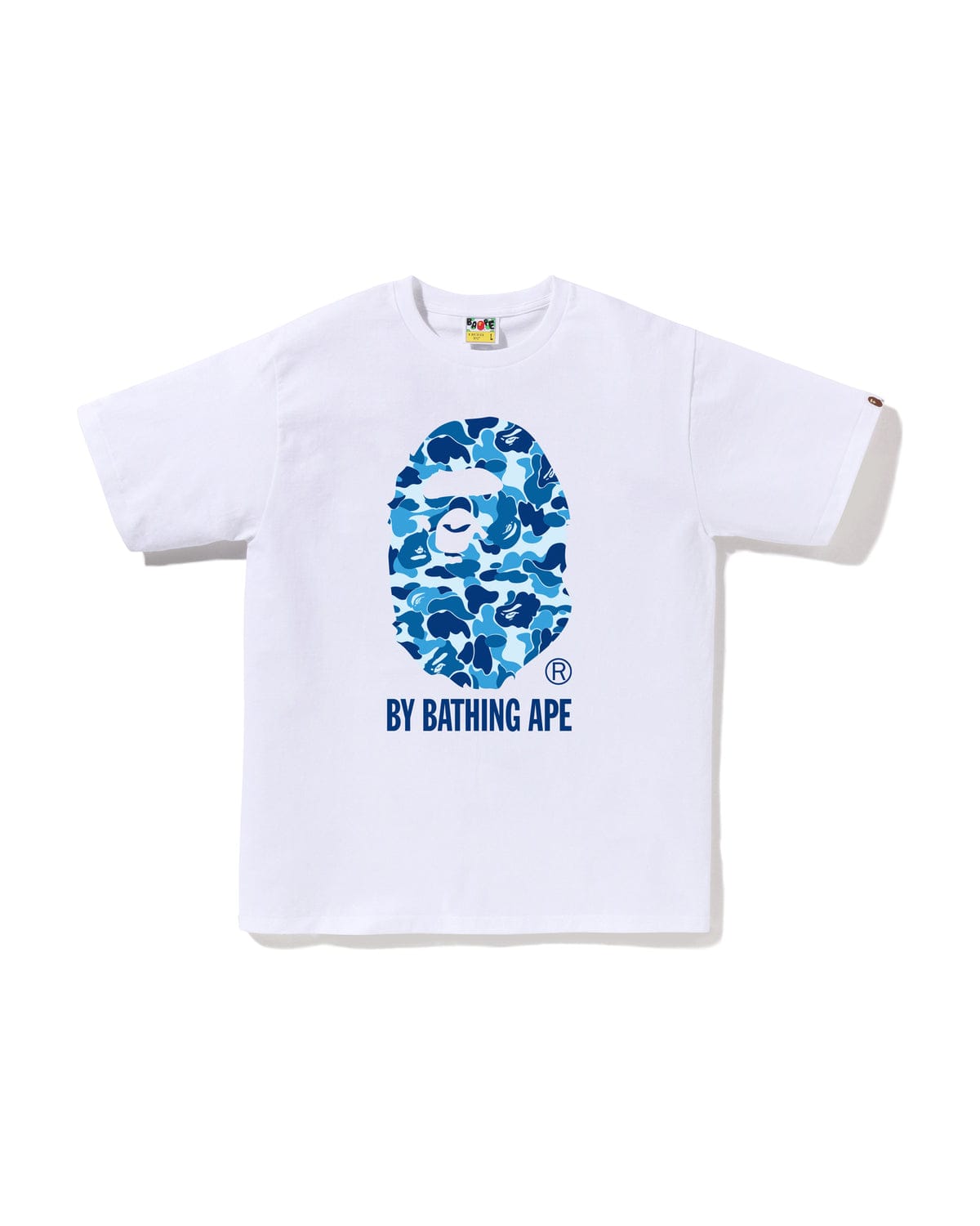 Bape ABC Camo By Bathing Ape Tee White/Blue