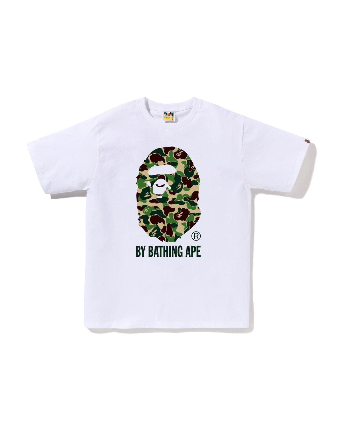 Bape ABC Camo By Bathing Ape Tee White/Green