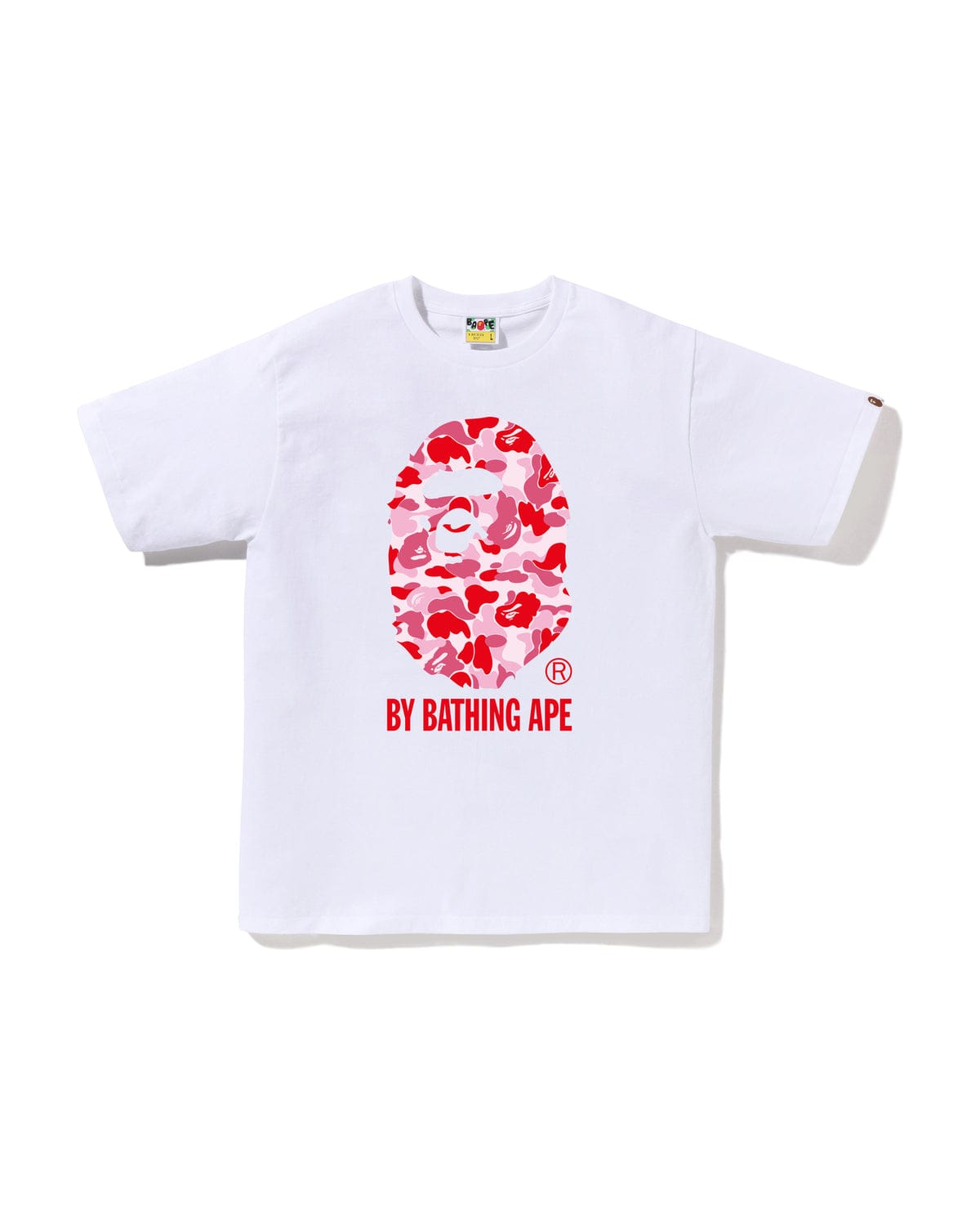 Bape ABC Camo By Bathing Ape Tee White/Pink