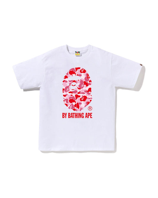 Bape ABC Camo By Bathing Ape Tee White/Pink