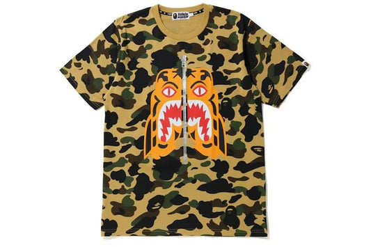 BAPE 1st Camo Tiger T-Shirt Yellow