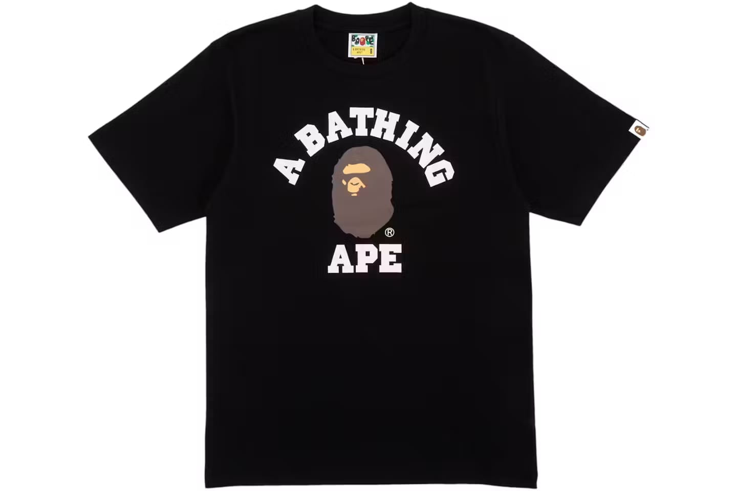 BAPE College Tee Black