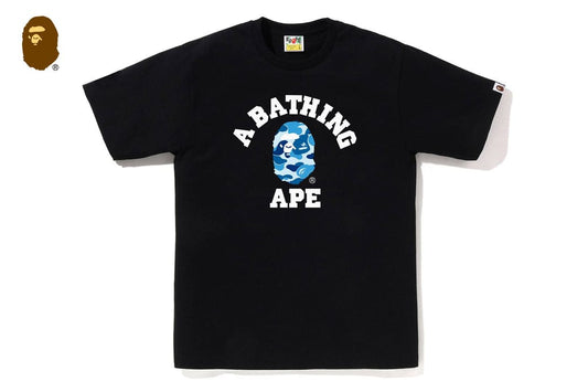A Bathing Ape ABC camo College Tee Black