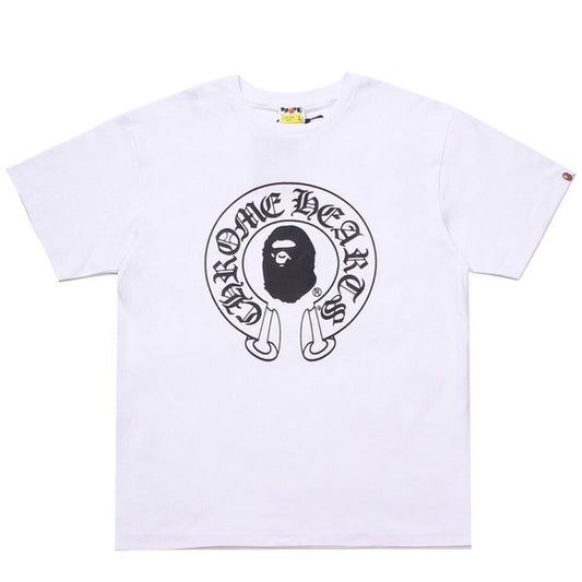 Bape x Chrome Hearts Tee White