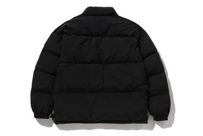 A Bathing Ape Art Camo Reversible Down Jacket
