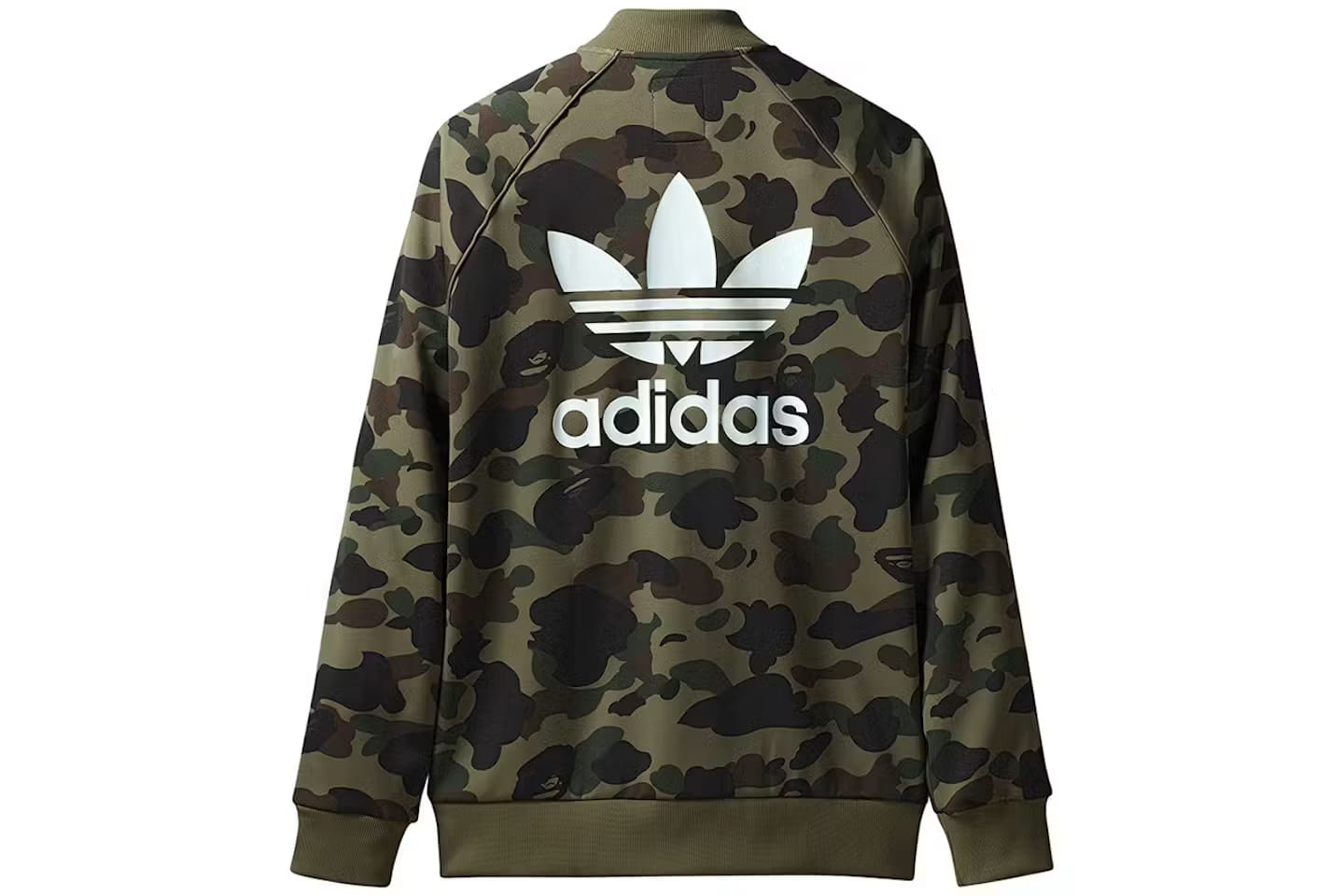 BAPE x adidas adicolor Track Top Green