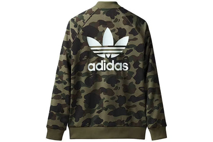 BAPE x adidas adicolor Track Top Green