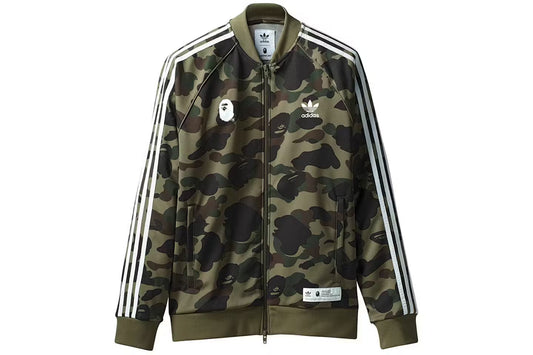 BAPE x adidas adicolor Track Top Green