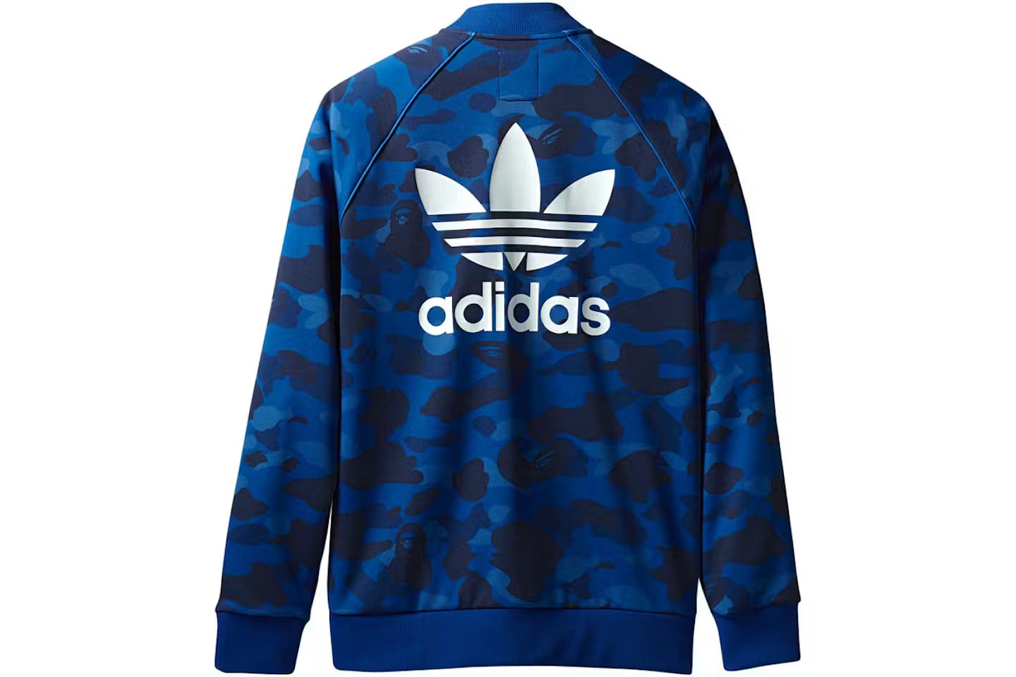 BAPE x adidas adicolor Track Top Blue