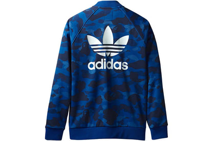 BAPE x adidas adicolor Track Top Blue