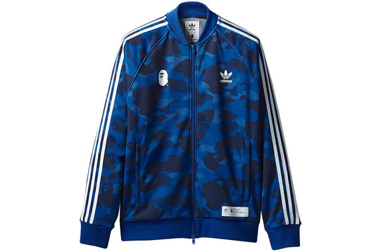 BAPE x adidas adicolor Track Top Blue