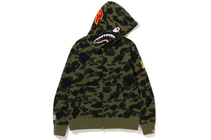 BAPE PONR 1st Camo Shark Full Zip Hoodie
