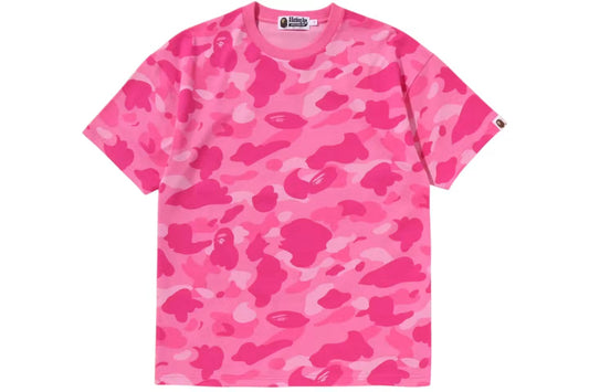 BAPE Color Camo Big College Tee Pink