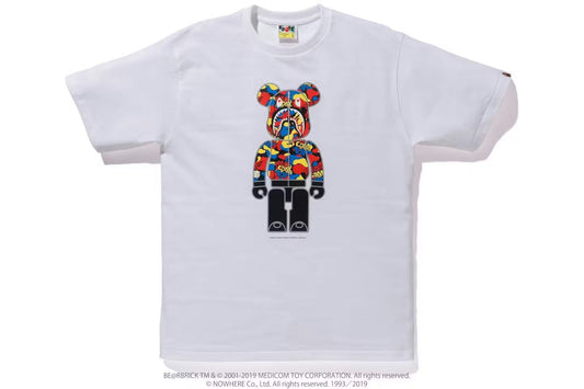 BAPE x Medicom Toy Camo Bear Tee White