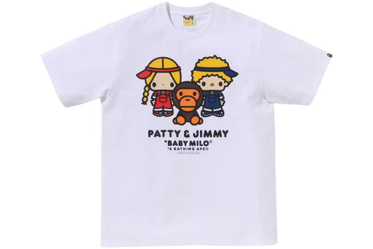 Bape x Patty Jimmy Baby Milo Tee White