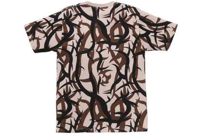 Bape Trial Camo General Tee Beige