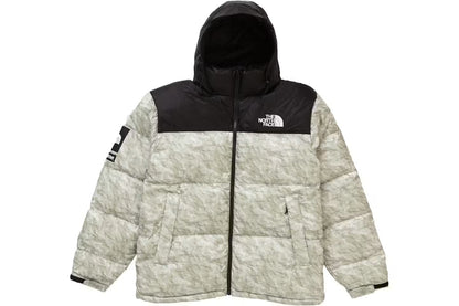 Supreme x The North Face Paper Print Nuptse Jacket