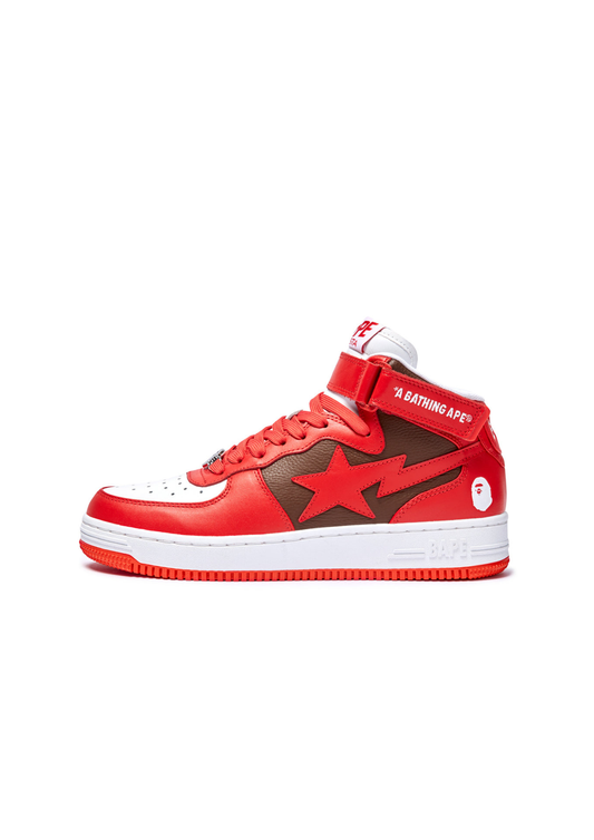A Bathing Ape Bape Sta Mi #2 M2 Red High