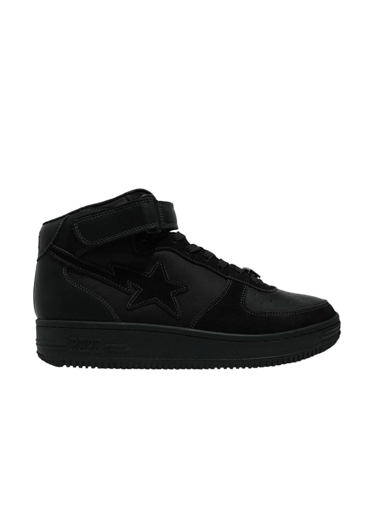 A Bathing Ape Bape Sta Mid Black