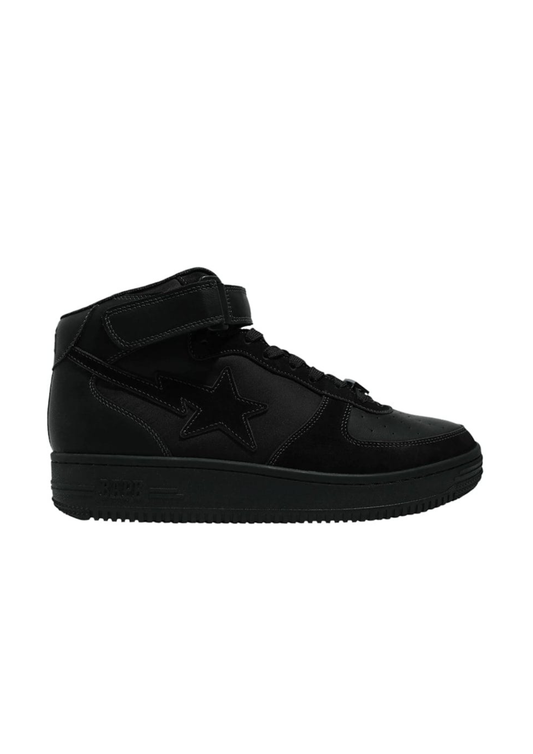 A Bathing Ape Bape Sta Mid Black